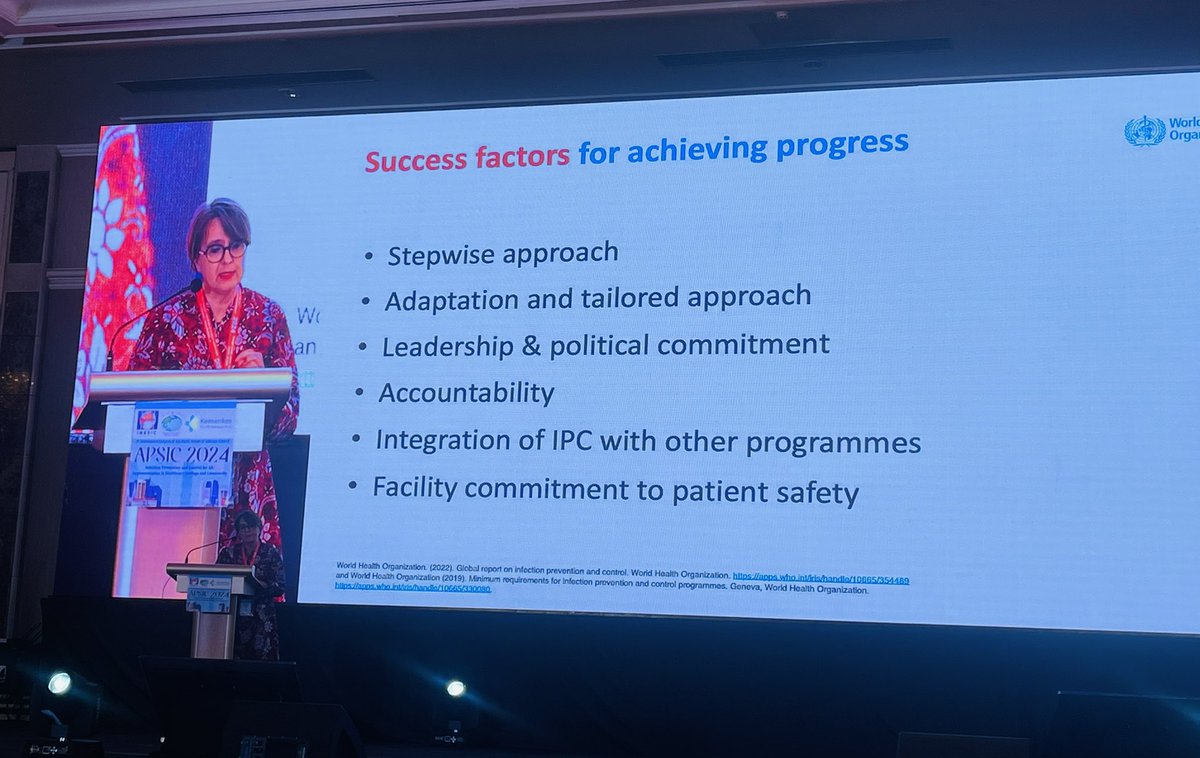 .<a href="/allegranzib/">Benedetta Allegranzi</a> Key success factors on the implementation of #infectionprevention interventions see the 1st global report  thelancet.com/journals/lanin….