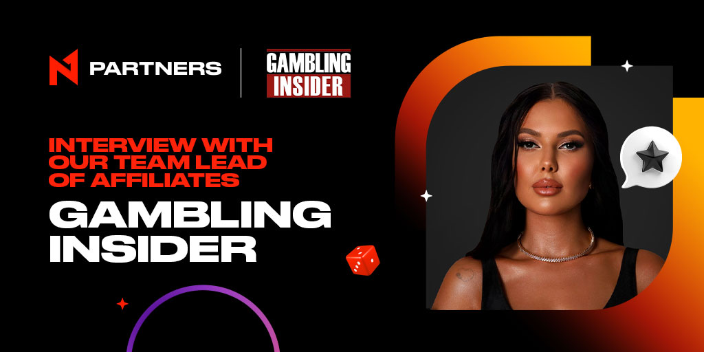 N1Partners_'s tweet photo. Gambling Insider has released an interview with our Team Lead of Affiliates, Alexa, at iGB Live Amsterdam 📢📷    Check it out for valuable insights about our affiliate program --> https://t.co/IgpC21IJBh https://t.co/kWJTbMDSxx