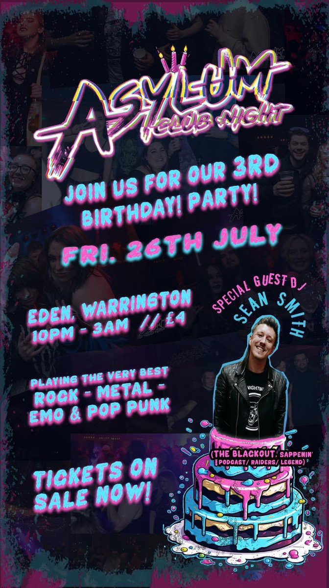 Sean Smith (@seansmithsucks) on Twitter photo This is tomorrow evening in the Northern capital of WARRINGTON.
Come & have a laugh. π€
<a href="/ASYLUM_CLUB/">ASYLUM WARRINGTON</a> This is tomorrow evening in the Northern capital of WARRINGTON.
Come & have a laugh. π€
<a href="/ASYLUM_CLUB/">ASYLUM WARRINGTON</a>