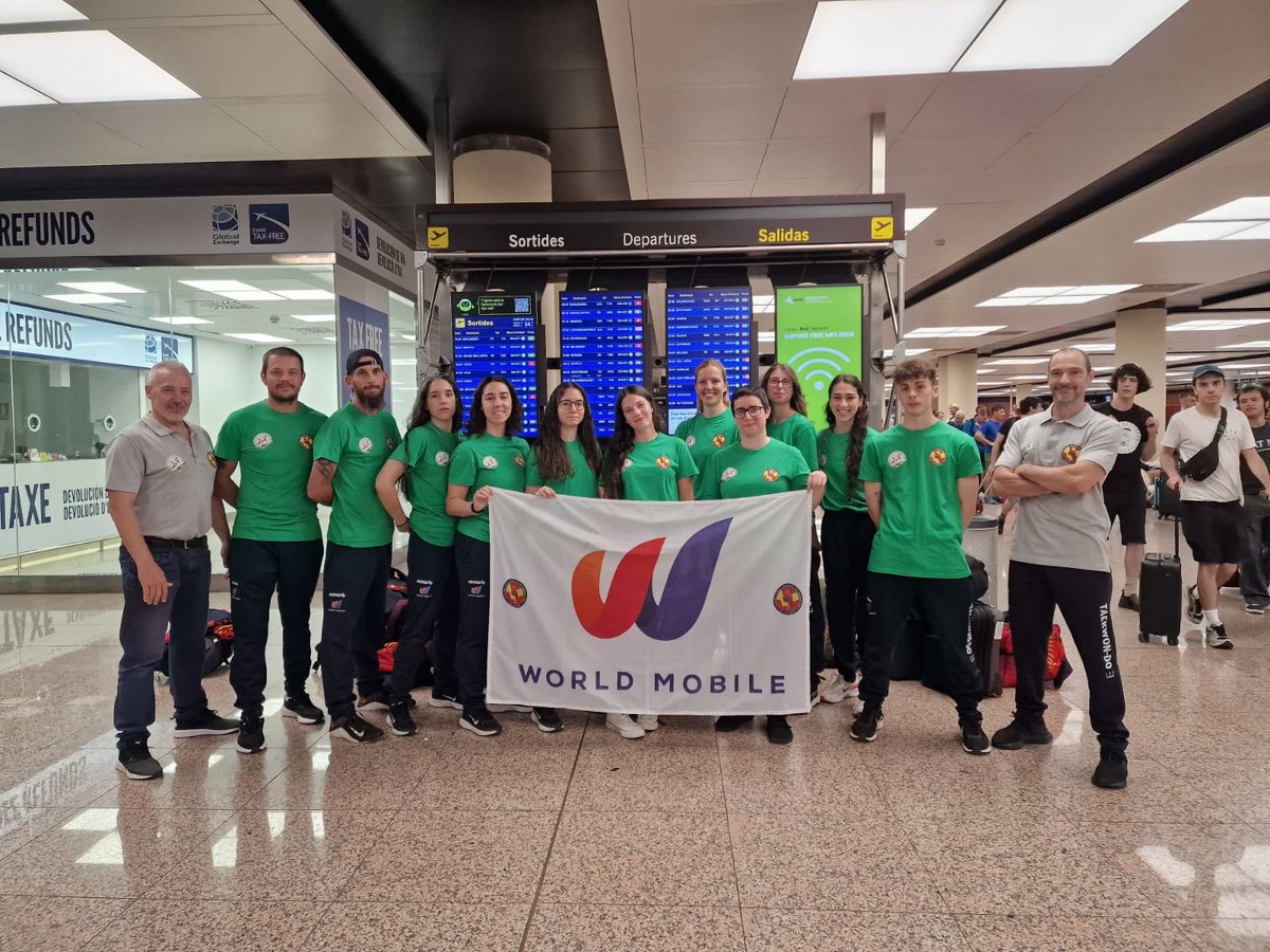 WorldMobileTeam's tweet photo. 🥇 Congratulations to the Spanish Women’s Taekwondo team for clinching the gold at the @itfsportsok ITF European Championship in Cardiff! 🥋

We're proud to support such incredible athletes. 

🤝 Together, we're unstoppable! https://t.co/K6zPwukUws
