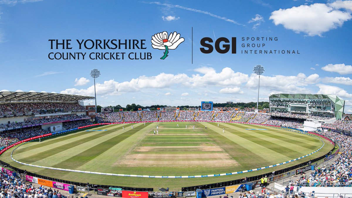 Sportinggi's tweet image. SGI X YCCC 🎉

We are delighted to partner with Yorkshire County Cricket Club to lead a search for a stadium naming rights partner for its iconic @headingleystad🏏

🔗Find out more, link in bio

#YCCC #YorkshireFamily #Headingley