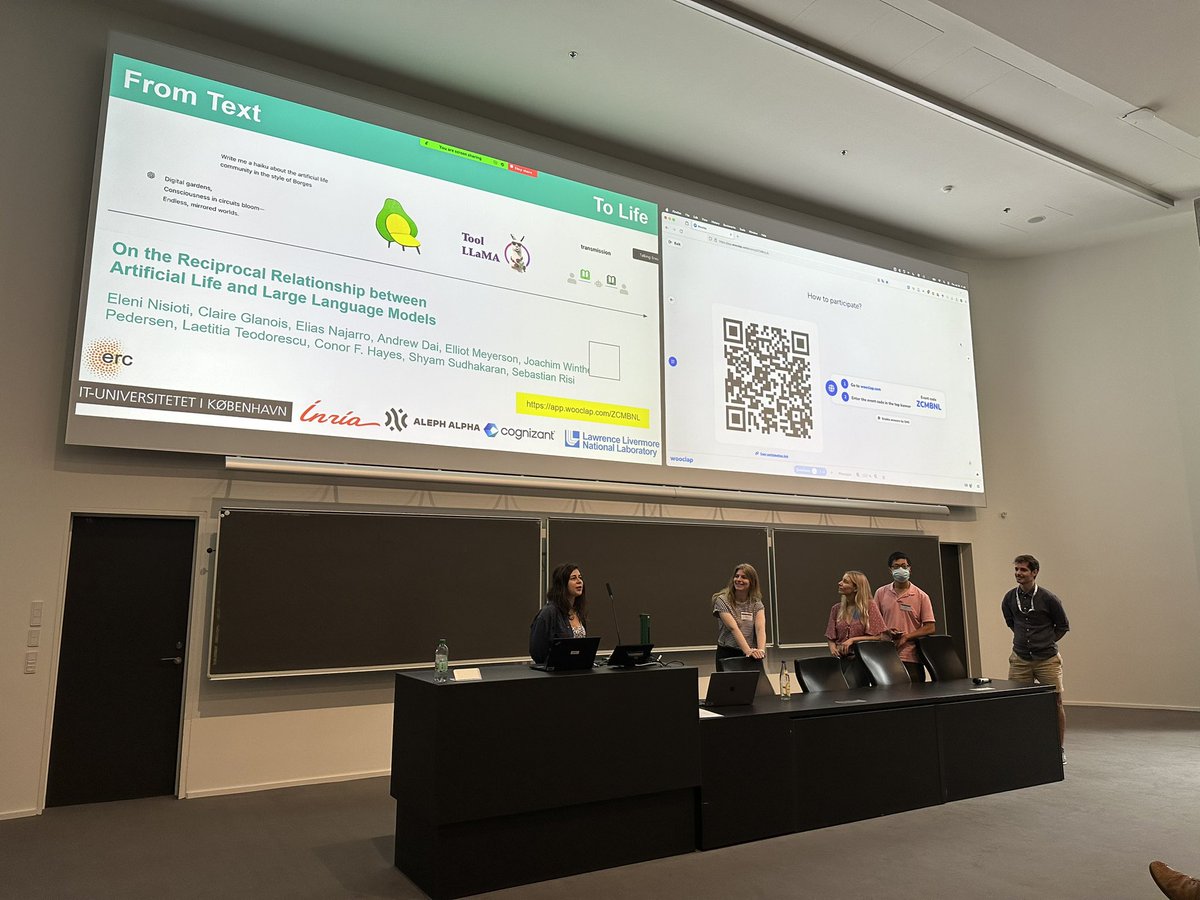 From Text to Life #ALIFE2024