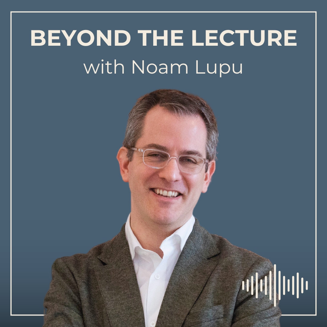 Our "Beyond the Lecture" podcast is back! In this episode, spring 2024 fellow and expert in comparative political behavior <a href="/NoamLupu/">Noam Lupu</a> talks about his research into how intergenerational trauma shapes political identity.

🎧 Available wherever you get your podcasts!