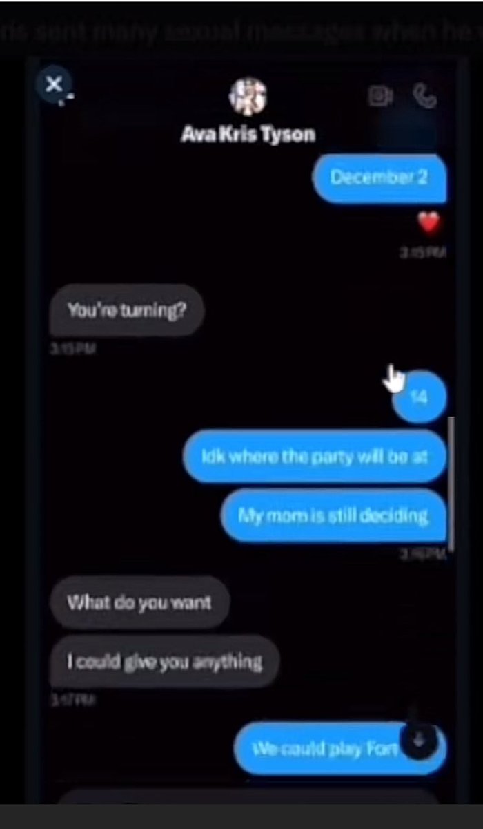 jaknotnice's tweet photo. @genderfluxxie @z_ayyzz @Obnoxiouss01 @ItsSillyBillE @UsurpedCacti @MoistCr1TiKaL Is this not grooming bro? 😭 same 13 yr old who he later invited to a secluded forest 3 yrs later “I could spoil you” “I love you” 💀 pack it up https://t.co/emehopiVXJ