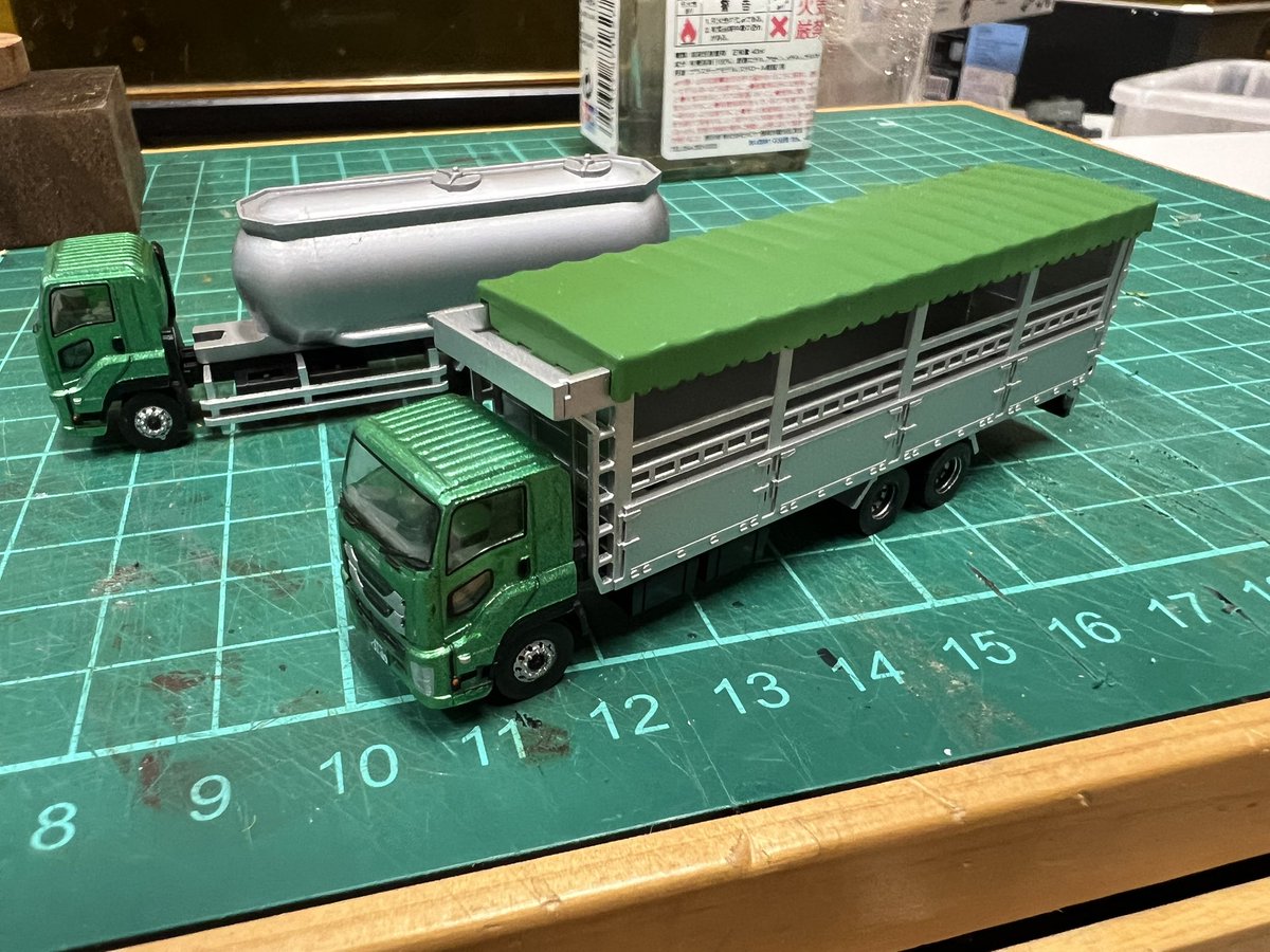 トラックコレクション　自作品 ザ・トラックコレクション80 [HT002] 日野TC30 一般営業車 (鉄道