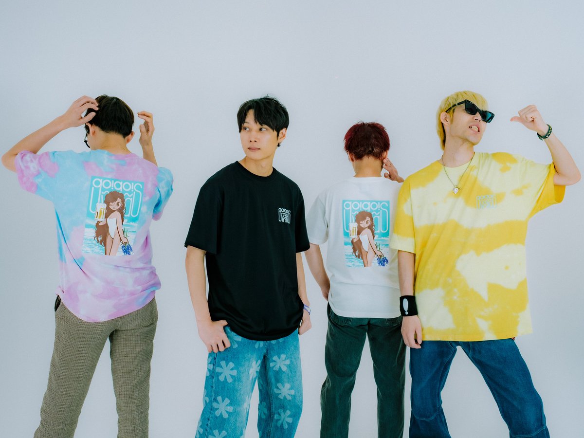 go_go_vanillas's tweet photo. 🍻新グッズ解禁&夏通販スタート!!🏖
イラストレーターTSUNOGAI氏作
「SUMMER OF LOVE」シリーズ登場!
タイダイTシャツは通販限定カラーあり!
#DREAMSTOUR に密着した
写真家・マスダ レンゾ氏プロデュース
「”Highly Evolved” PHOTO BOOK」受注販売開始!
詳細は https://t.co/FlVPYsTfIq https://t.co/FkhFD6SHld