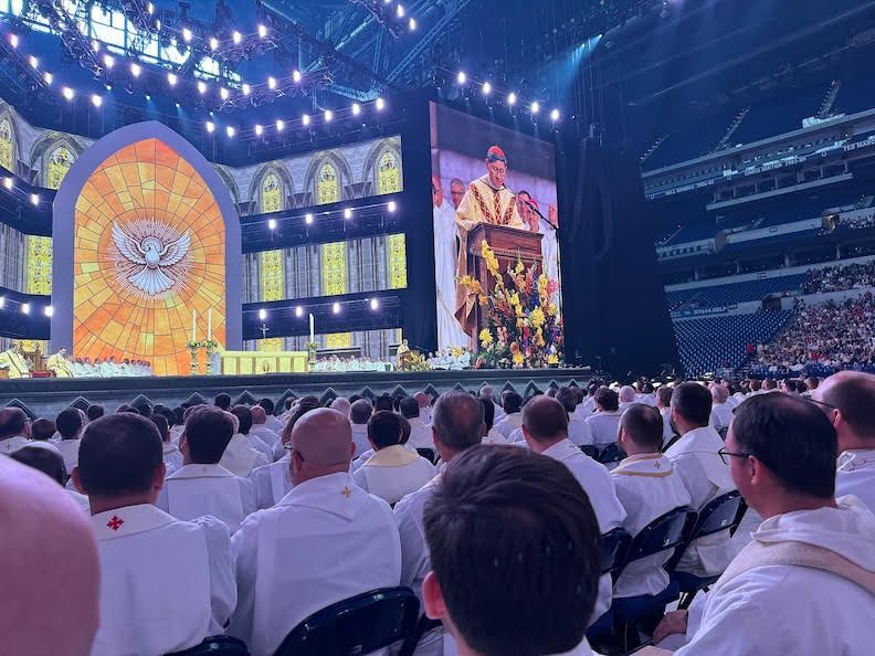 A Eucharistic Triumph in Indianapolis | Stephen P. White: At the Eucharistic Congress Christ’s presence was palpable and pervasive. Everyone there knew it, everyone understood: “The Lord is here. Jesus is here.” buff.ly/4fl8Raj