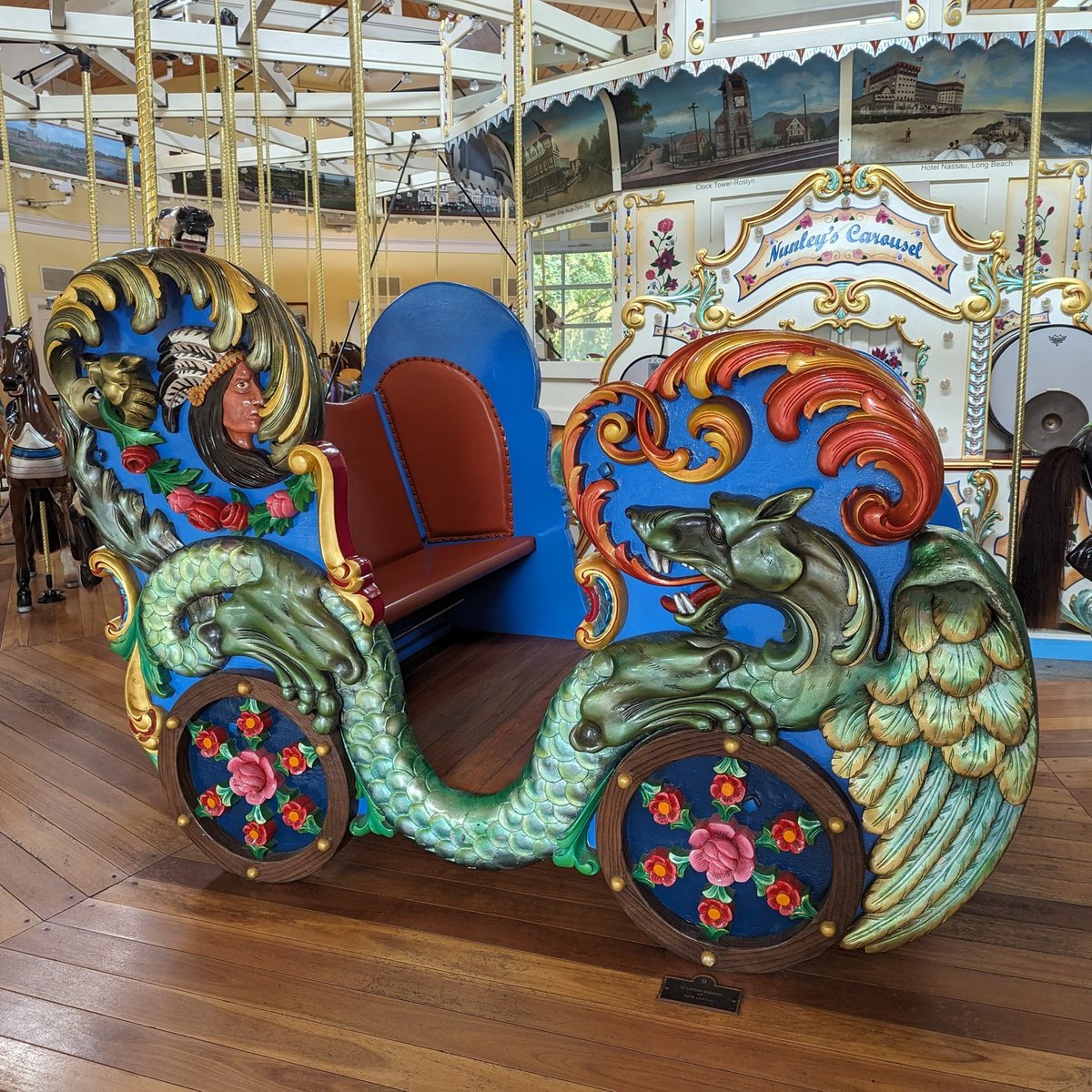 DiscoverLINY's tweet photo. Celebrate #nationalcarouselday on the iconic Nunley's Carousel at the Long Island Children's Museum! 🎠 #discoverlongisland
For each child general admission ticket purchased or reserved for #LICM on 7/25 you will receive one free same-day ride (open 12:30-3 last ride 2:45)! https://t.co/ETkQm01XqN