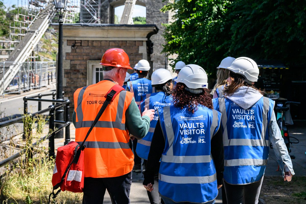brunelsbridge's tweet image. 📣 Final round of Vault Tour tickets now on sale! 📣
Our Underground Vaults Tours are an unforgettable journey into the hidden chambers inside the #CliftonSuspensionBridge. They were forgotten for 140 years, only to be re-discovered in 2002.
🎟️ bit.ly/3Ff0QDa
