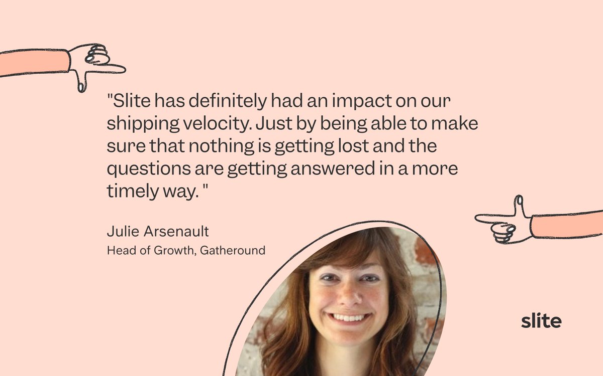 Slite (@slitehq) on Twitter photo <a href="/comegatheround/">Gatheround</a> is crushing it.
But initially, they were facing a challenge: keeping their growing remote team connected.
Their solution? Slite.
Curious how Slite helped Gatheround boost transparency?
Get their full story here: slite.com/blog/gatheroun… <a href="/comegatheround/">Gatheround</a> is crushing it.
But initially, they were facing a challenge: keeping their growing remote team connected.
Their solution? Slite.
Curious how Slite helped Gatheround boost transparency?
Get their full story here: slite.com/blog/gatheroun…