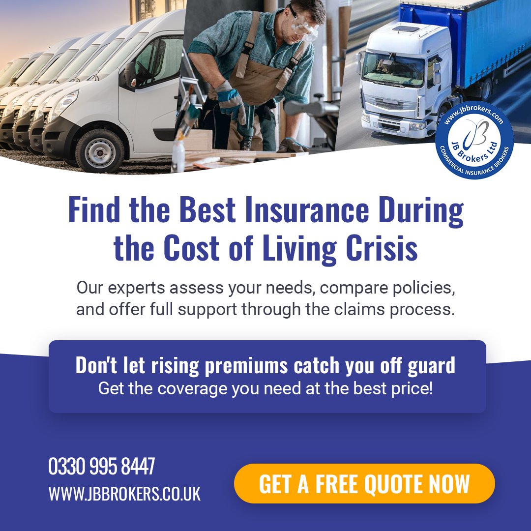 📈 The cost of living crisis has made managing finances tougher for everyone. At JB Brokers, we help you find the best insurance 🔍 Our experts assess your needs, compare policies, and offer full support through the claims process. Get your free quote
👉 jbbrokers.co.uk/blog/finding-i…