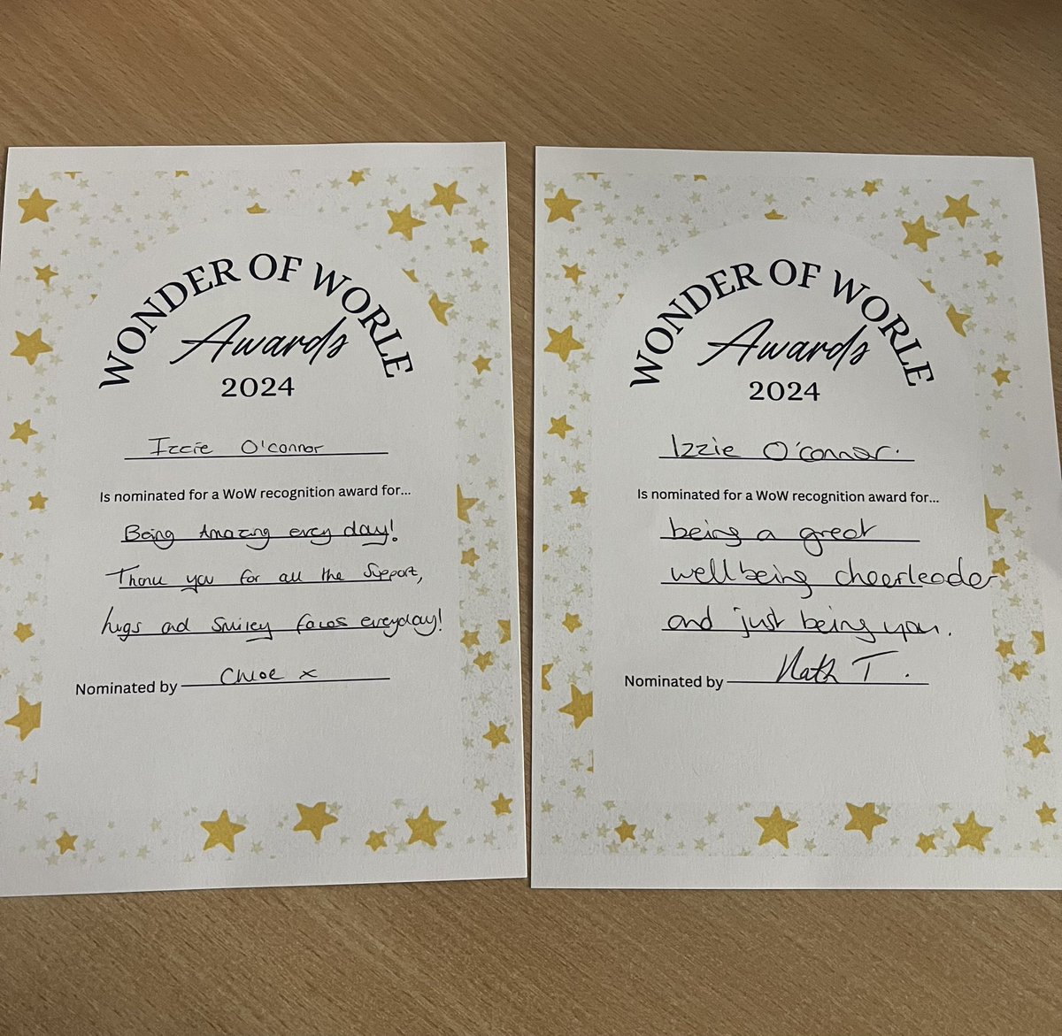 Last day of term ✅
What a great first 7 months at WCSA! 
Special mention to our S2L Year 10's - we are so proud of you! Receiving these emails, makes it all worth it. 
This is why I love my job! 
<a href="/MrsRBrace/">Rachel Brace</a> the Rhubarb to my Custard!💕