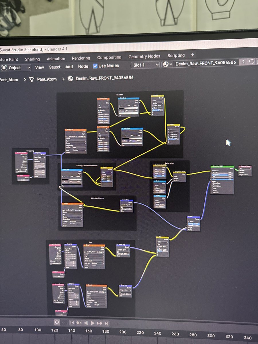 arnaldo_slz's tweet photo. Avec le graphiste 3D, on est en train d’ajouter les textures et de travailler la composition de la scène. Je vous donne quelques petits indices très bientôt ! 👀 https://t.co/o5c03mqH2r