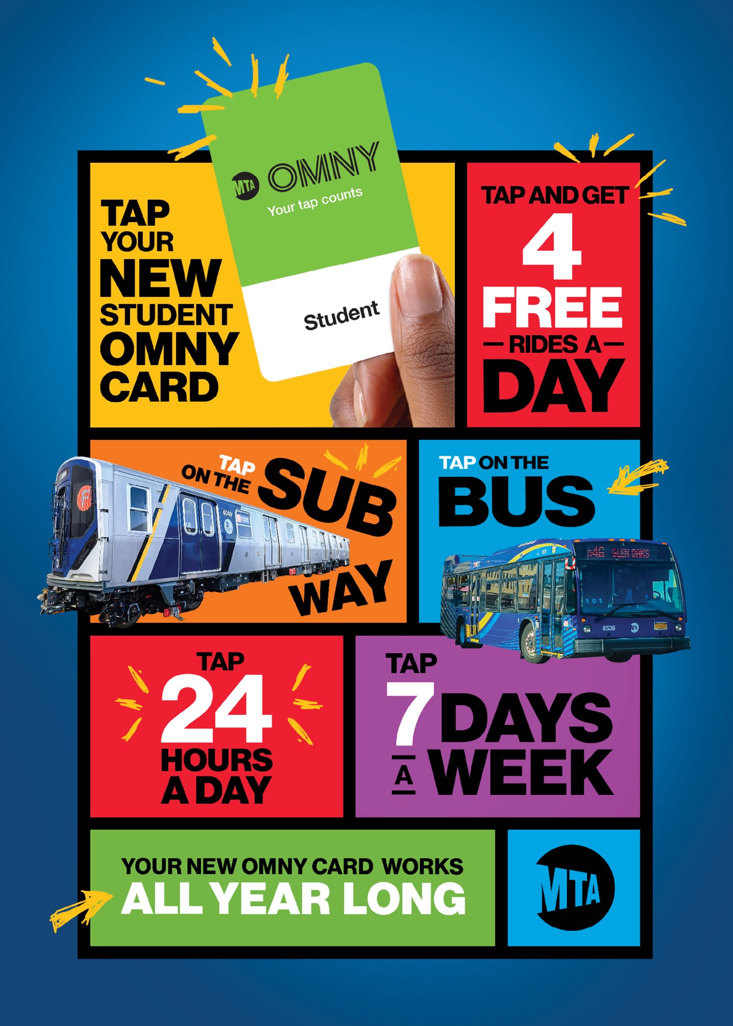 Jen Chung on X: &ldquo;NYC students will now get Student OMNY cards 