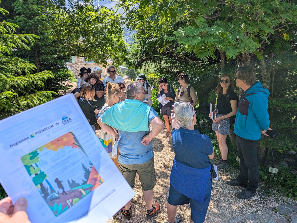 [𝑪'𝒆𝒔𝒕 𝒂𝒖 𝒑𝒓𝒐𝒈𝒓𝒂𝒎𝒎𝒆]
🌳 Ne manquez surtout pas l'atelier "Arbres et sciences participatives" avec Lucie Lombard, de Forêts Alpines. Comment chacun d’entre nous peut observer, participer, apprendre et veiller sur la nature grâce aux sciences citoyennes...