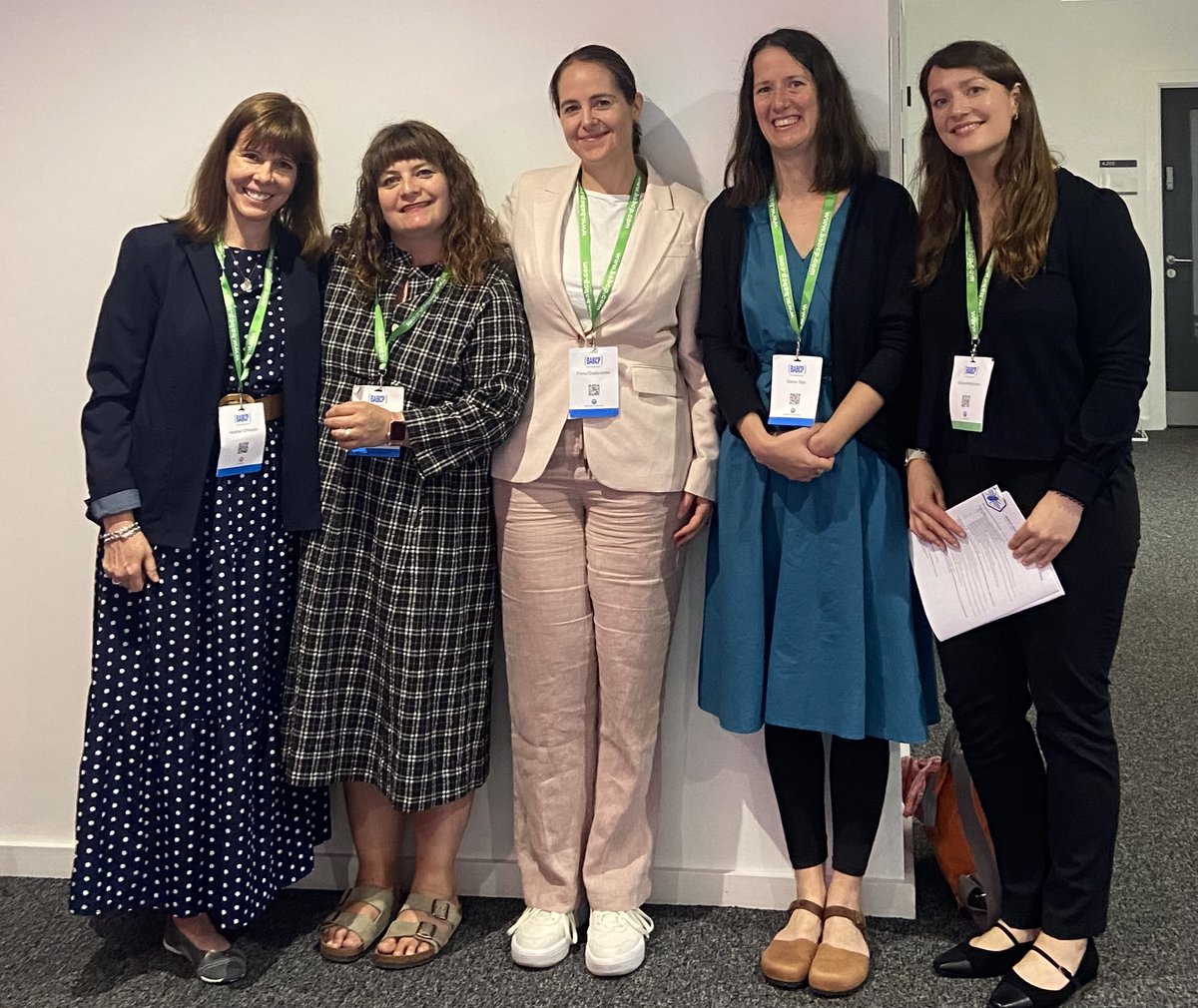 HeatherWillis18's tweet image. Had great time presenting @BABCP #babcp24 on research related to the NHS perinatal positive practice guide. What a fab team of co-presenters! Thanks @DrFionaCh for organising on behalf of the BABCP perinatal SIG.