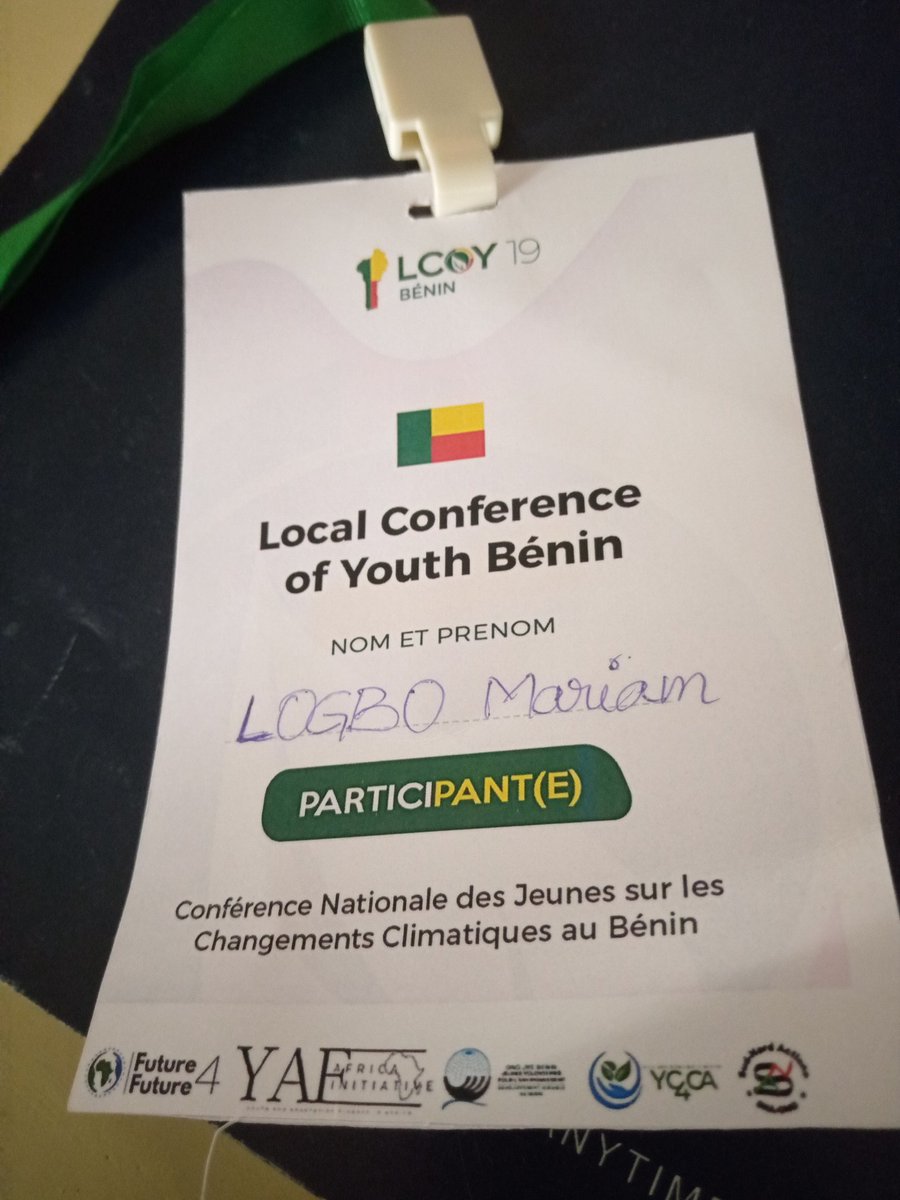 LogboMariam's tweet photo. Je suis heureuse de participer  à la conférence nationale des jeunes sur le climat (LCOY19) qui se déroule actuellement à Kétou du 25 au 27 juillet. 

#Future4Future #YAF #YC4CA #JVE_Benin #SNA_ONG #JeunessePourLeClimat #ActionClimatique #AdaptationClimatique #Team229 #COP29 https://t.co/7MlalPIoUO