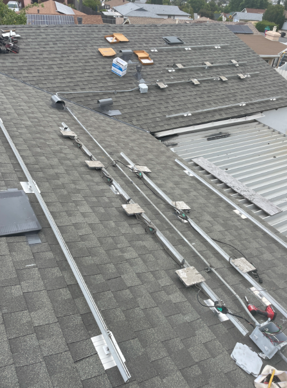 Need roof repairs but have solar panels installed? Call the Solar Service Professionals to schedule a removal and reinstall service at (323)746-1143! #solarpower #ssp #solarpanels