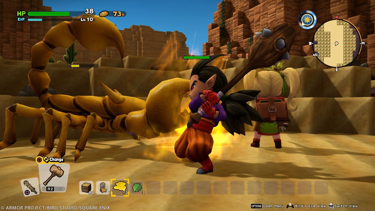 DragonQuest's tweet photo. Every great builder needs:

✅ Hammer
✅ Gloves
✅ Materials
✅ Malroth

#DragonQuestBuilders2 https://t.co/AVXHbGoQLi