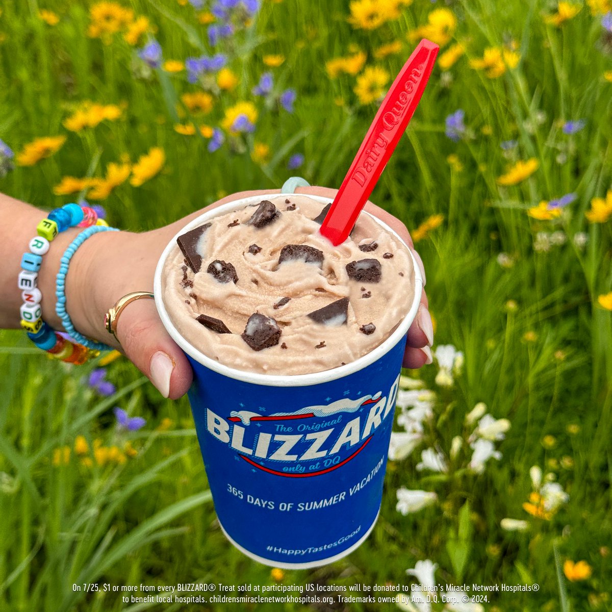 DairyQueen's tweet photo. Thursday motivation to go out and get that Miracle Treat Day Treat. Today only, $1 or more from each BLIZZARD Treat sold at participating U.S. locations will benefit your local children’s hospital through @CMNHospitals! https://t.co/FIjVNBJbj0