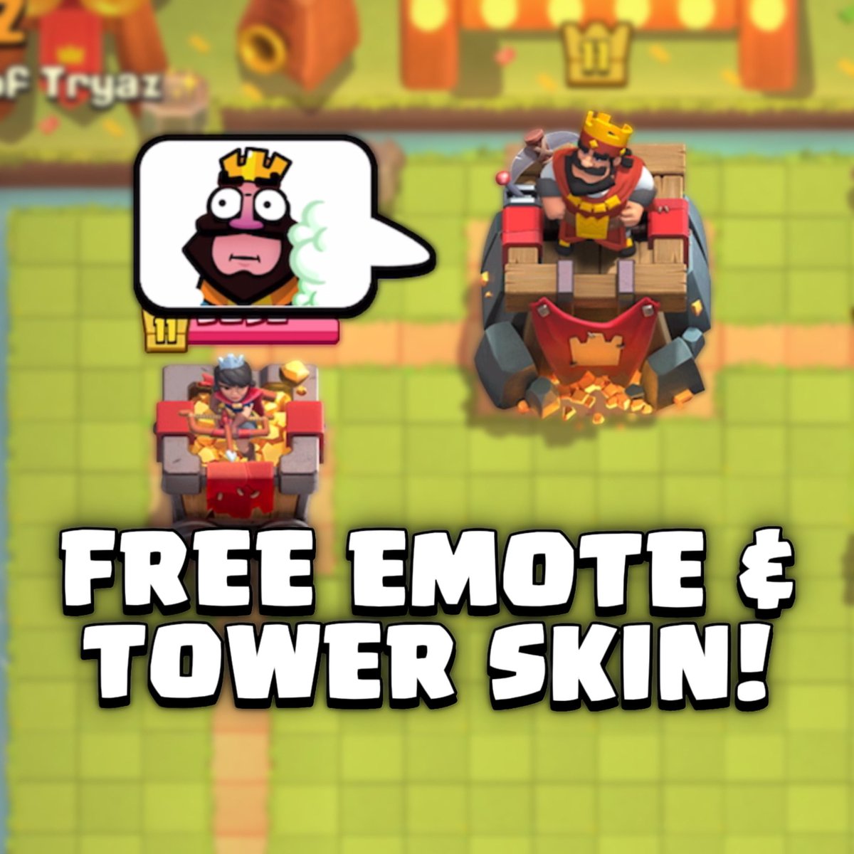 ‼️FREE EMOTE + TOWER SKIN! ‼️
♻️ RETWEET ♻️

👉🏻 link.clashroyale.com/?action=vouche…
👉🏻 link.clashroyale.com/?action=vouche…