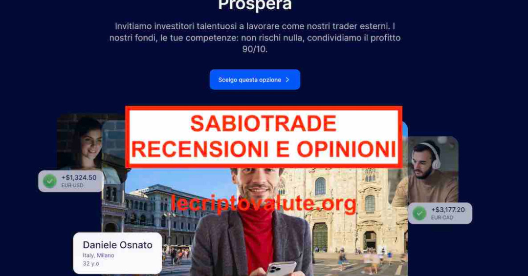 lecriptovalute's tweet image. Le Prop Firm funzionano davvero? Ecco cosa abbiamo scoperto su #SabioTrade lecriptovalute.org/sabiotrade-rec… Pazzesco! #proptrading #LePropFirm #TradingFirm