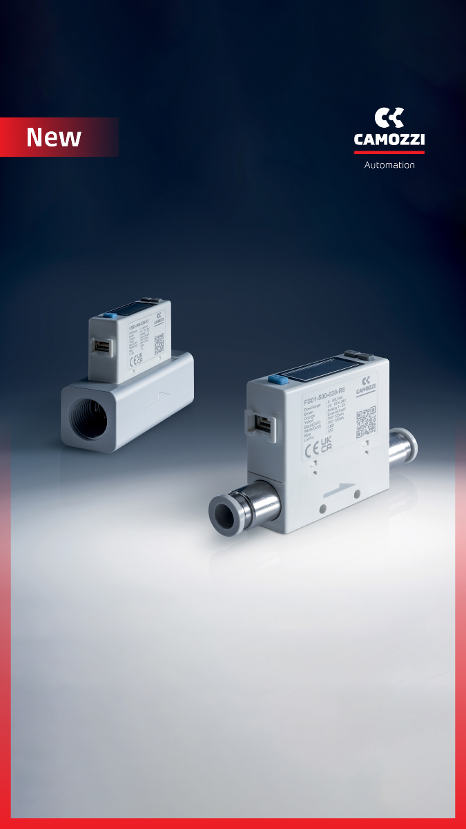 camozzi_ve's tweet image. #Camozzi #SeriesFS #FlowSensors