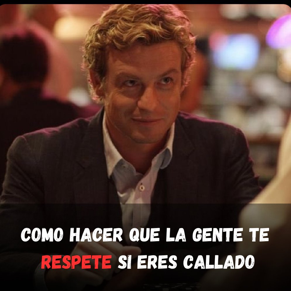 Crece_SinLimite's tweet photo. COMO HACER QUE LA GENTE TE RESPETE SI ERES CALLADO.

10 HÁBITOS PARA MOSTRAR RESPETO AL INSTANTE.

-Hilo-🧵 https://t.co/nLHCHO53P7