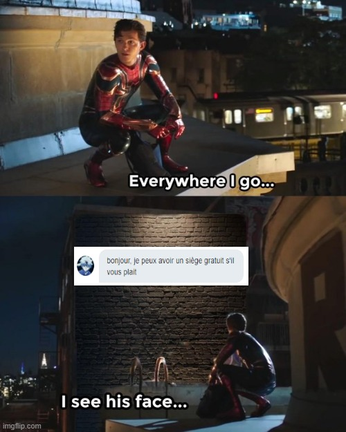 Les jours passent et vos dm me poursuivent