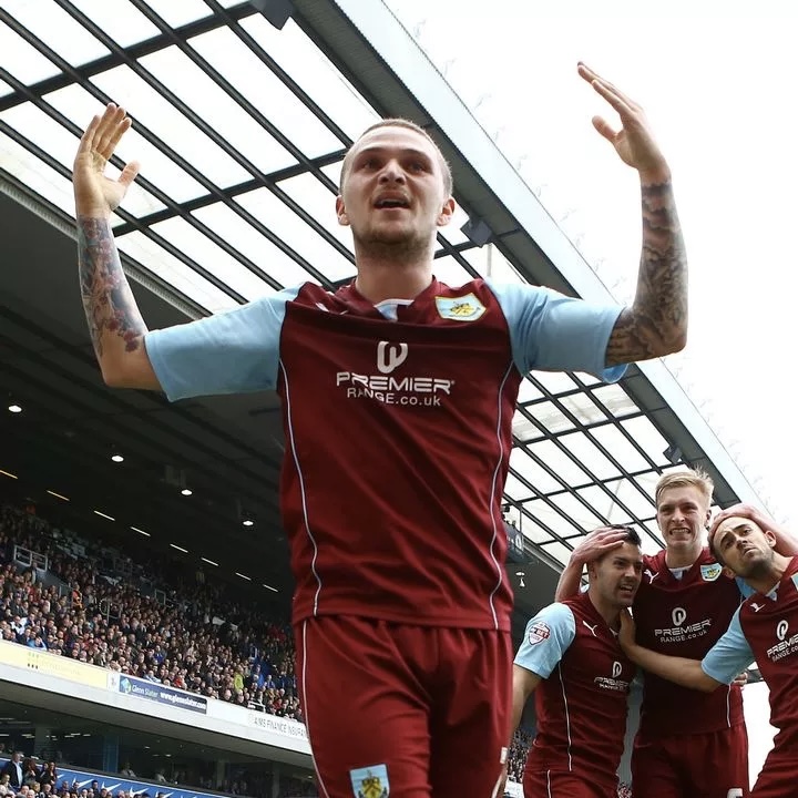 secondtierpod's tweet photo. On this day in 2011… 🗓️

Burnley signed Kieran Trippier!

👉 Promotion to the Premier League 13/14
👉 Burnley Player of the Year 11/12
👉 PFA Championship Team of the Year 12/13
👉 PFA Championship Team of the Year 13/14

#TwitterClarets https://t.co/Ksv5X7QDEv
