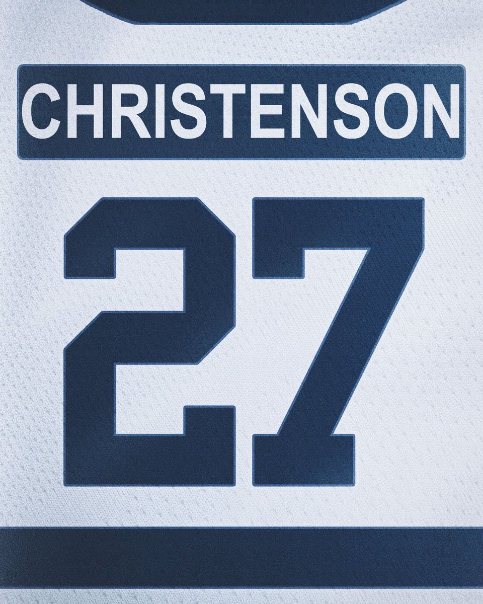 🚨 NEW NUMBER ALERT 🚨 

No. 2️⃣7️⃣ Cade Christenson

#WeAre #HockeyValley
