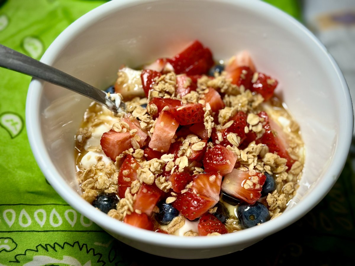 Healthy breakfast to get the day going 😋 #Healthy #breakfast