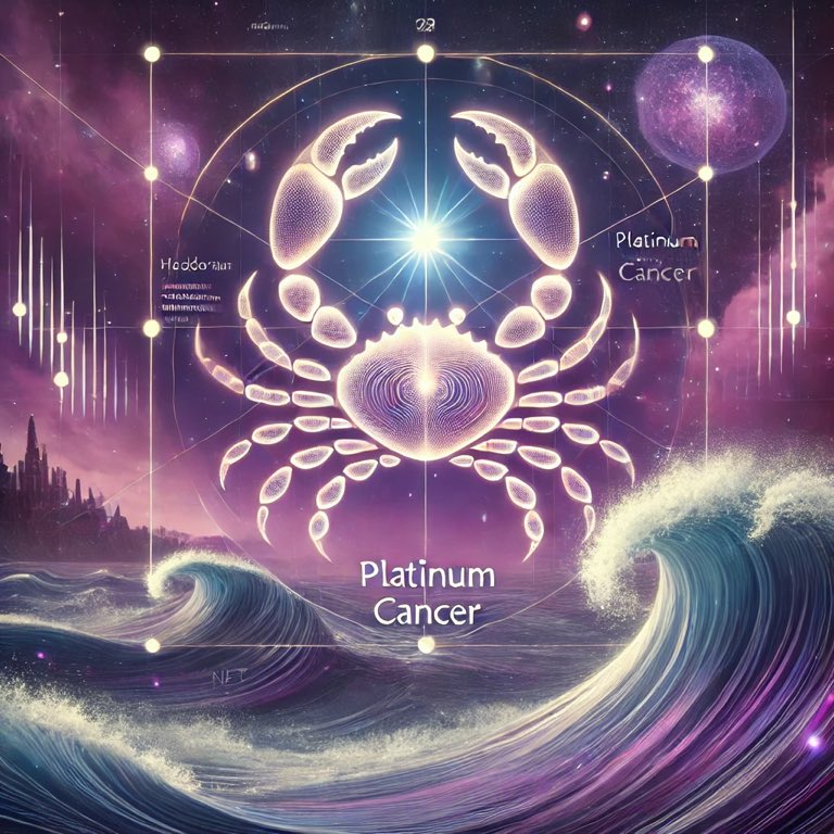 Tweet Story: The Nurturing Depths of Platinum Cancer

🌌🦀 Embrace the nurturing energy of the Platinum Cancer Constellation NFT, where compassion and intuition flow through the cosmic tides. Known for its emotional depth and protective nature, this celestial emblem embodies the