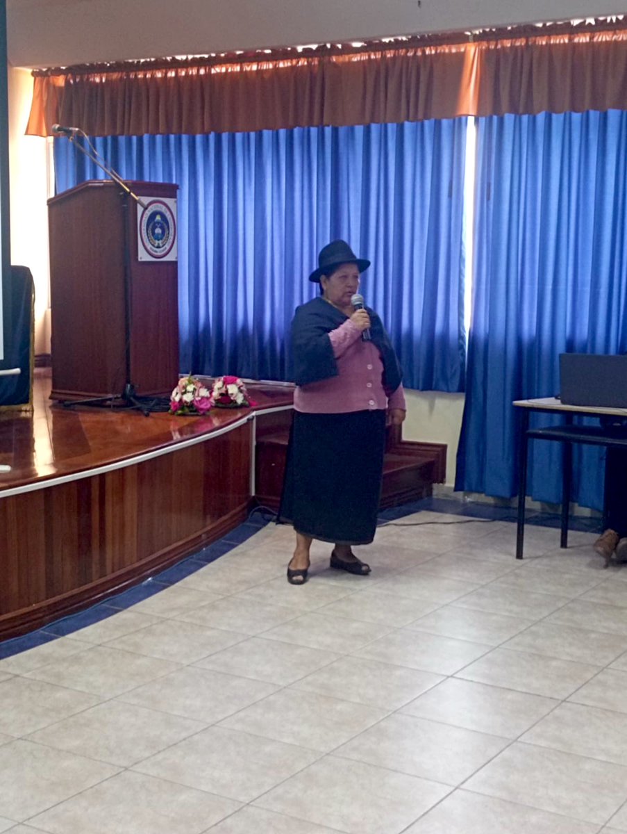 #Academia 
Agradecemos a Manuela Cuji, por compartir sus experiencias enriquecedoras en nuestro XXIII Congreso Internacional Eugenio Espejo.
#SomosComunicación #CongresoEugenioEspejo
#miramásallá