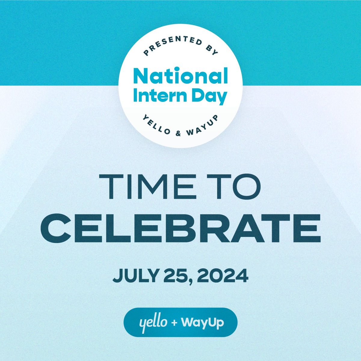 What are you doing for #NationalInternDay?