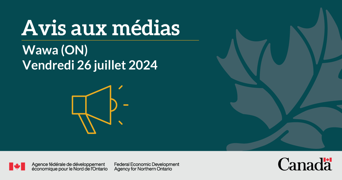 FedNor's tweet photo. Rejoignez #FedNor demain pour découvrir comment le gouvernement du Canada soutient les activités de développement économique nouvelles et élargies dans la région du district d’Algoma : https://t.co/Iu5yK50LZ7 #NordON https://t.co/wJQcSTYYU0