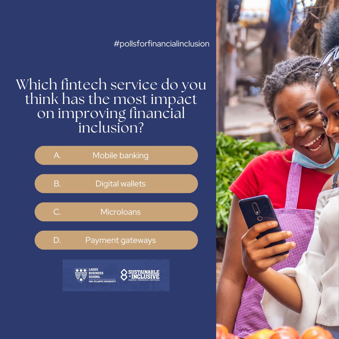 SustainableDFS's tweet image. Let us know in the comments.​
​
#financialinclusionforall #InclusionForAll #inclusionmatters
