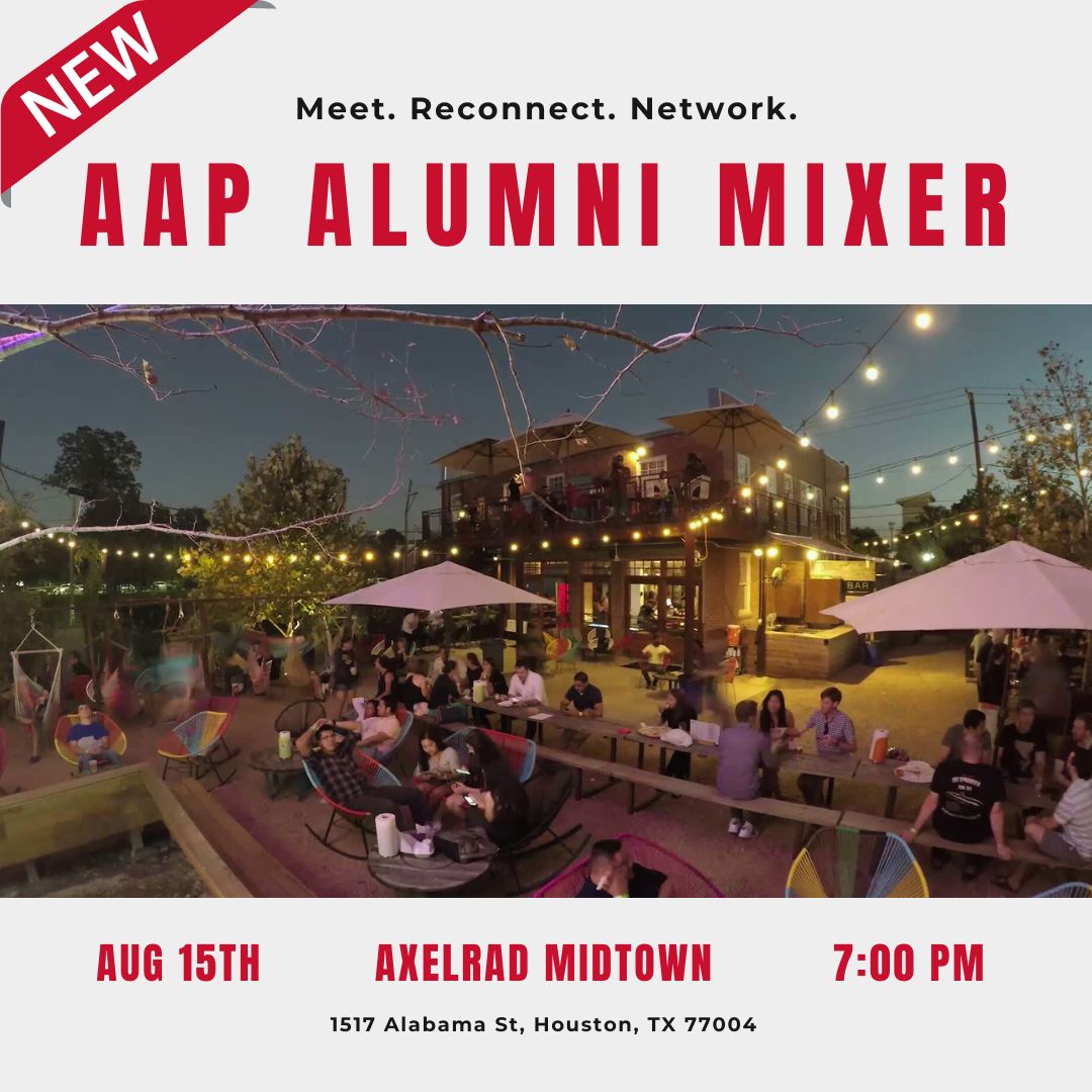 uhcmals's tweet photo. We have a new date for the AAP Alumni Mixer! We are set for August 15, 2024 at 7 pm. at AXELRAD. Hope to see you there! RSVP: https://t.co/ws15oqekNI https://t.co/hAjMDhXhcN