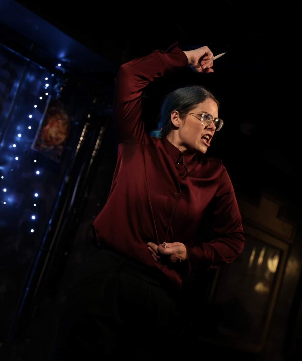 Great to join #SaraJaneHarvey in performance of <a href="/Neurochatter_1/">Neurochatter</a> <a href="/TheFitzgeraldNQ/">The Fitzgerald</a> where she is performing as part of <a href="/GMFringe/">Greater Manchester Fringe</a>

Final performance this evening at 8pm 

greatermanchesterfringe.co.uk/events/ 

Images #shayrowanphotography #GMFringe #theatre