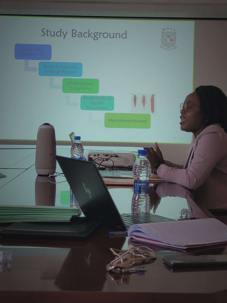 MSBiodiversity's tweet photo. Congratulations to @ManassehMatemba, for being our 1st MSc Biodiversity Informatics student to successfully defend her thesis. MSc BI programme equips students with data skills for conservation &amp; more! #Biodiversity #MSc #Malawi https://t.co/tfhxgAjLMq