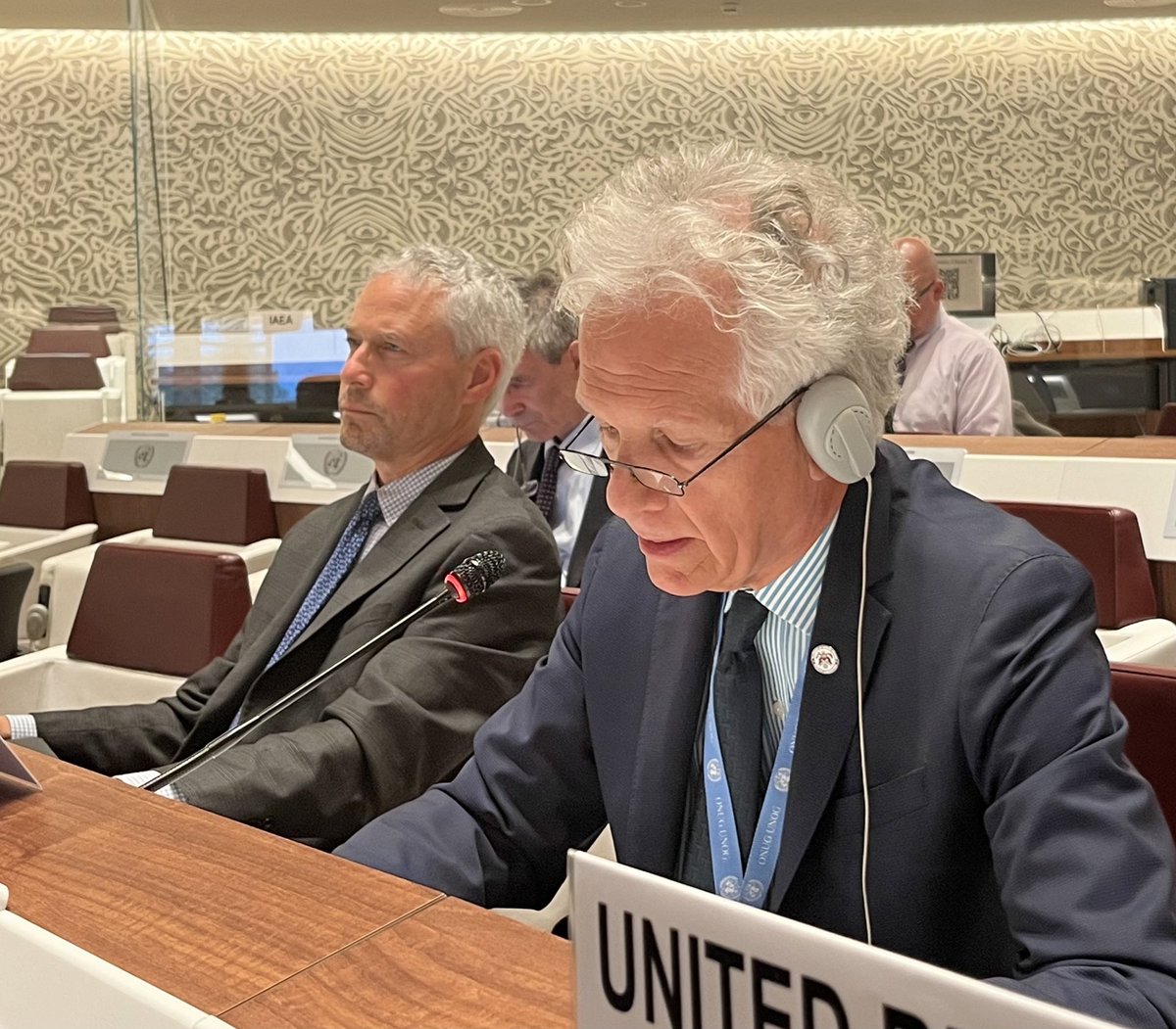 Today, in a statement to the #NPT #PrepCom, <a href="/USAmbCD/">U.S. Ambassador to the Conference on Disarmament</a> reaffirmed the United States’ assurance not to use or threaten to use nuclear weapons against non-nuclear weapons states that are party to the NPT and in compliance with their nuclear nonproliferation obligations.