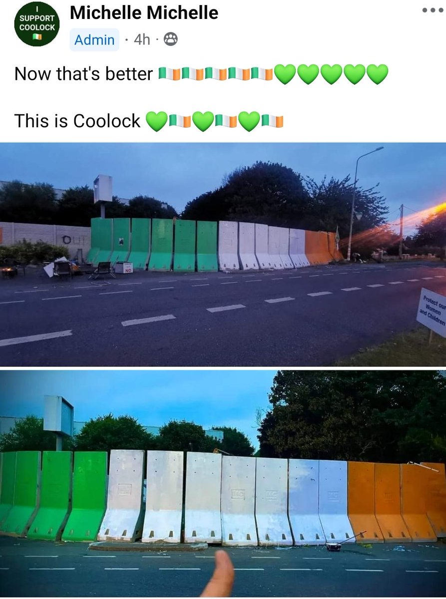 MwR2w's tweet photo. The great wall of coolock https://t.co/NvikpgGw0h
