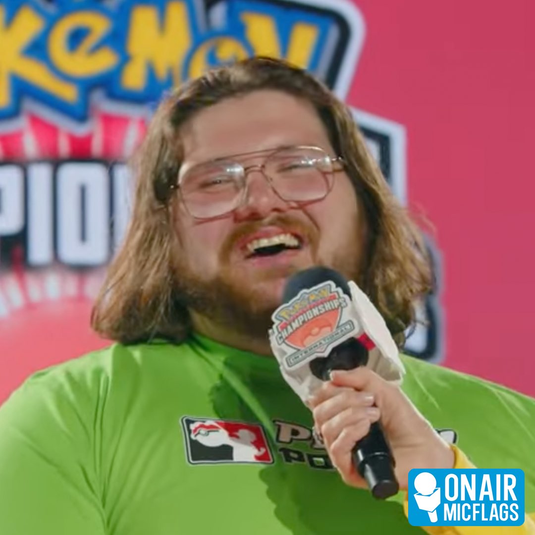 onairmicflags's tweet image. Congratulations to Patrick Connors for his win at the NAIC!

Thank you @Pokemon and Paperlyte for ordering your mic flags from onairmicflags.com

#onairmicflags #pokemon #paperlyte #micflag #naic #pokemoninternational