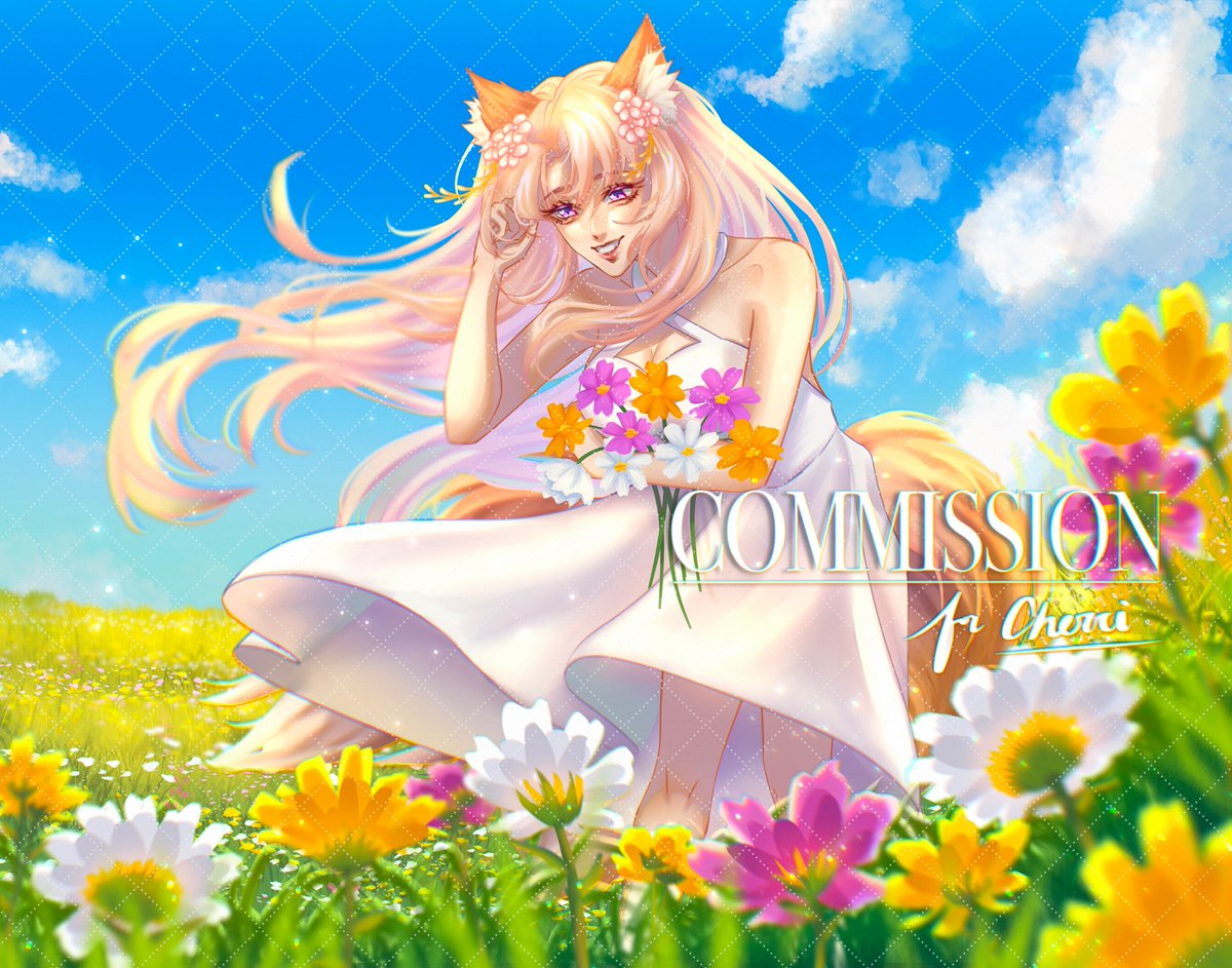 Commission for <a href="/cherriholicxx/">cherriholicxx 🦊🌸 (More active on 💙☁)</a> 🩷
So happy to be able to draw your vtuber again 🥰🩷
#vtuber #ArtCommission