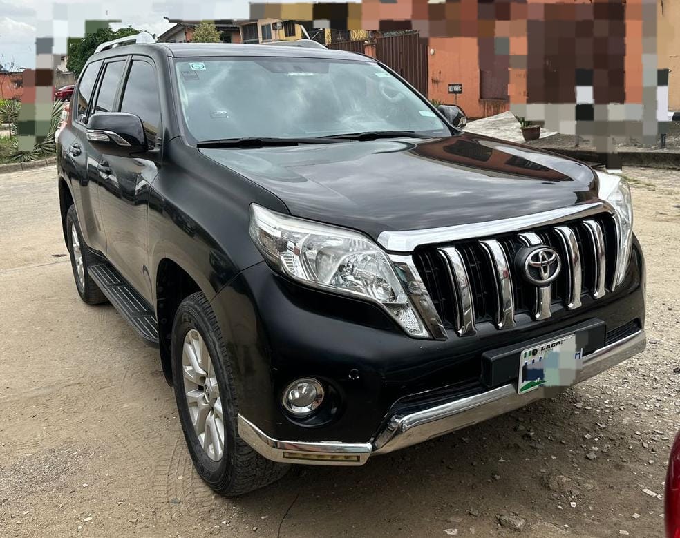 Emsotec_Autoz's tweet photo. Bought brand-new 2017 Landcruiser Prado, first body, still very new, with 72k mileage, complete documents.

 *Price: 39.5m
 *Lagos
📞 08063178870 

| Happening Now | Olise | Dangote | Femi Falana | Cash out | Oro Festival | 1st of August | Nancy Isime | #WeAreNotGoingBack | https://t.co/rRofx92Z6Y