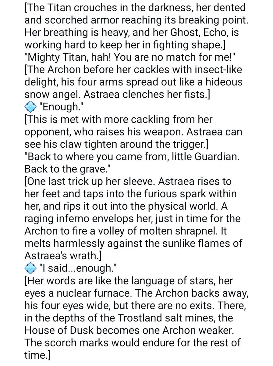 Oh, now you've gone and done it. 🔥
#Destiny2Art