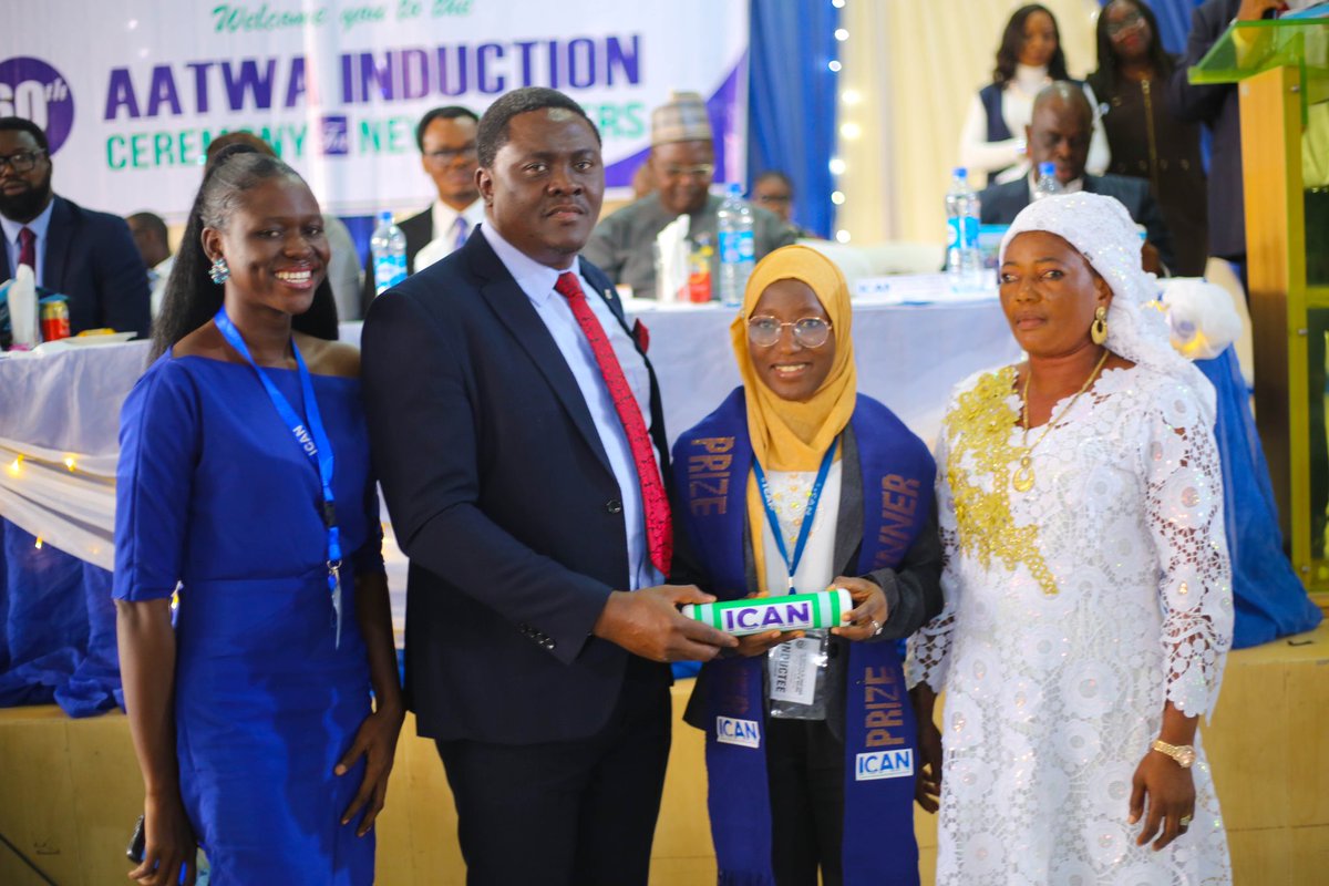 ICAN_NGR's tweet photo. uphold the esteemed reputation of ICAN. 

Tag a latest AAT you know and congratulate them.

 #ICANInduction #AccountingExcellence https://t.co/w7xreTAdG8