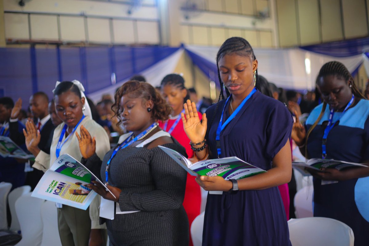 ICAN_NGR's tweet photo. uphold the esteemed reputation of ICAN. 

Tag a latest AAT you know and congratulate them.

 #ICANInduction #AccountingExcellence https://t.co/w7xreTAdG8