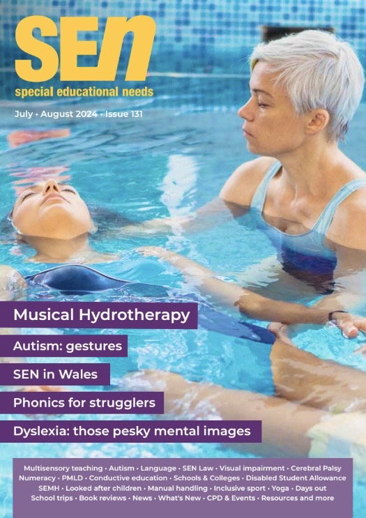 SENMAGAZINE's tweet image. The brand new issue of the UK’s leading Special Educational Needs Magazine. Jul/Aug 2024 Issue 131

senmagazine.co.uk/sen-online/sen…

In this issue: #MusicalHydrotherapy #Multisensoryteaching #Autism  #LAC #Manualhandling #Inclusivesport #Yoga #Daysout #Schooltrips #VI plus much more