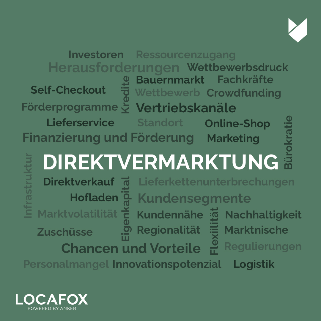 Direktvermarktung: Du bist dein eigener Chef  ‍💼

Wir bei LocaFox begleiten dich gerne dabei und stehen dir mit Kassen-Lösungen für deine individuellen Anforderungen zur Seite.

ℹ️ In unserem Magazin-Artikel erfährst du mehr über die Direktvermarktung:
⏩ zurl.co/SbU9